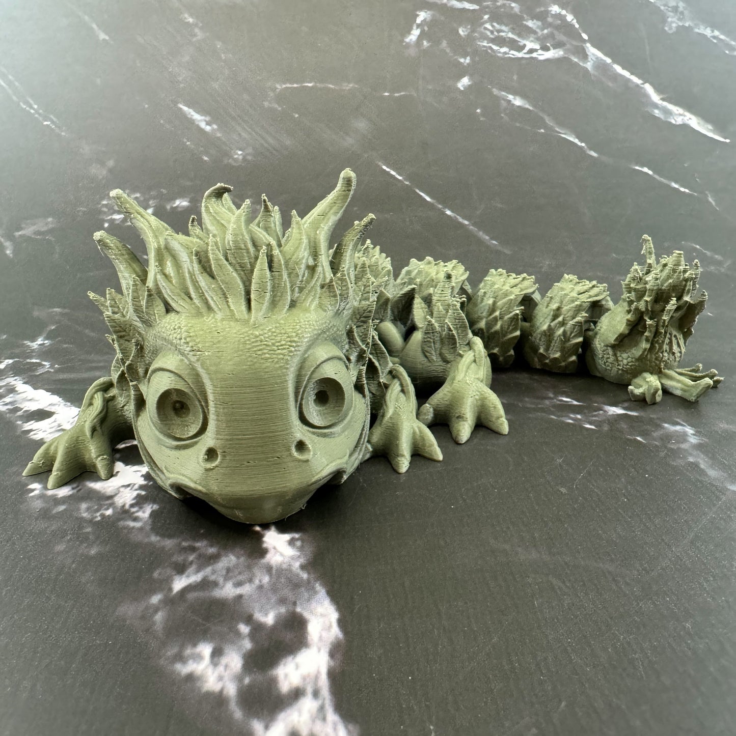 Elemental Forest Dragons