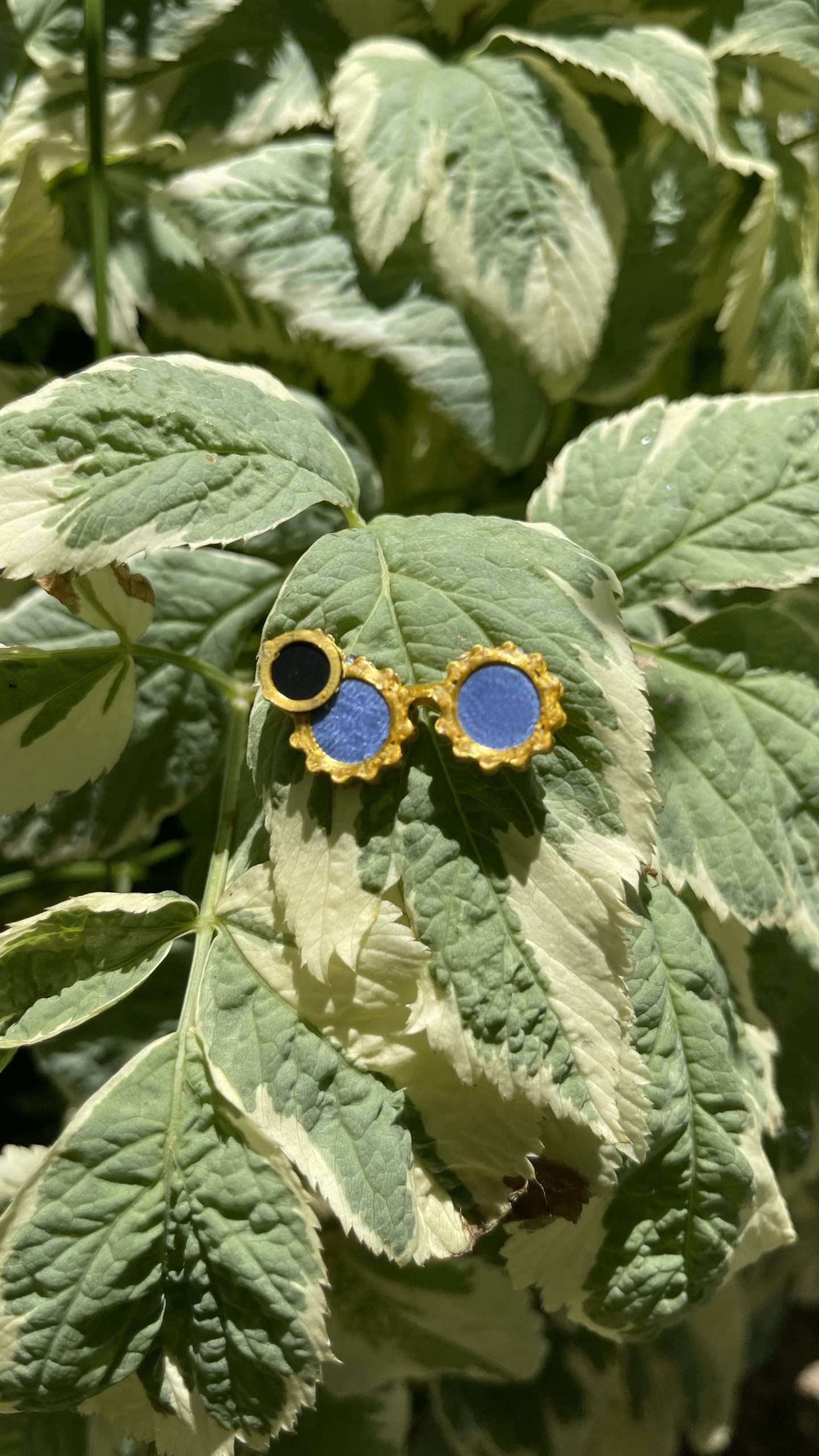 Steampunk Plant Magnets - Set of three plant magnets in the steampunk theme!