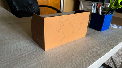 Map Storage and Organization Box For National Park Maps, State Park Maps, or other Maps