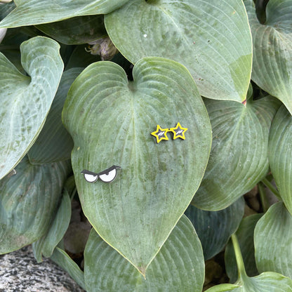 Set of Three Plant Magnets - Mix and Match your favorites!  Glasses, Insects, and now Eyes!
