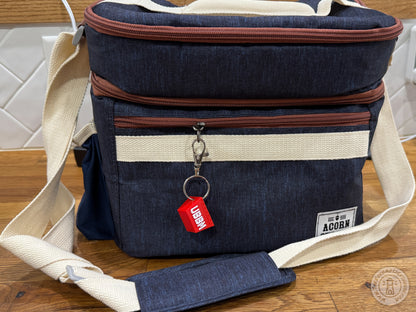 Mini Postal Red UBBM Tub Key Chain - 3D Printed Red UBBM Tub Key Ring with Swivel Hook, Perfect for Postal Lovers! (Copy)