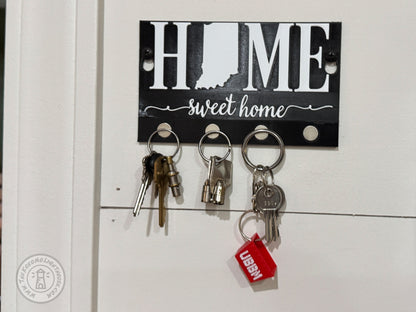 Mini Postal Red UBBM Tub Key Chain - 3D Printed Red UBBM Tub Key Ring with Swivel Hook, Perfect for Postal Lovers! (Copy)