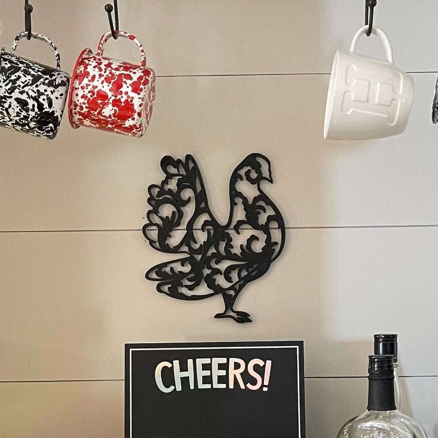 Decorative Chicken Wall Hanging