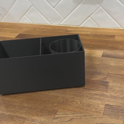 Forklift Caddy: Magnetic Cup Holder and Gear Organizer